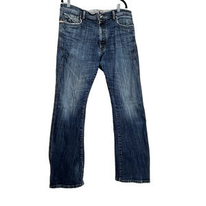 Parasuco Denim Jeans Mens 36 Medium Wash Denim Jeans 9-Sonny Stud Embroidery